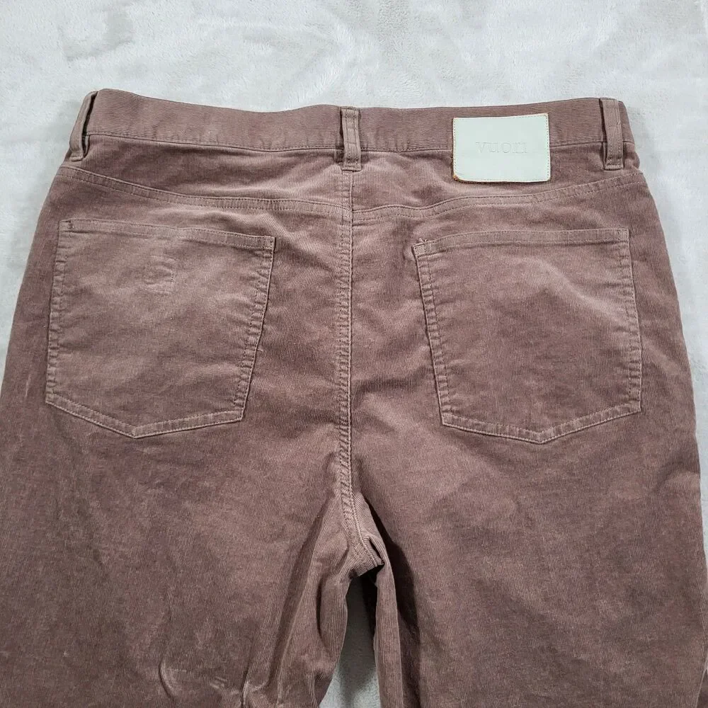 Vuori Optimist 5 Pocket Corduroy Pants Men 34x31 Athletic Slim Huckleberry V478